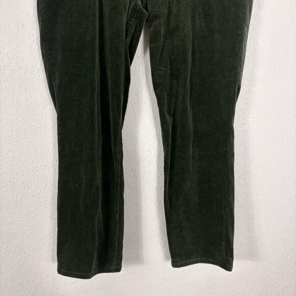 Kut From The Kloth Green Corduroy Bootcut Jeans Size 12 - Picture 3 of 11